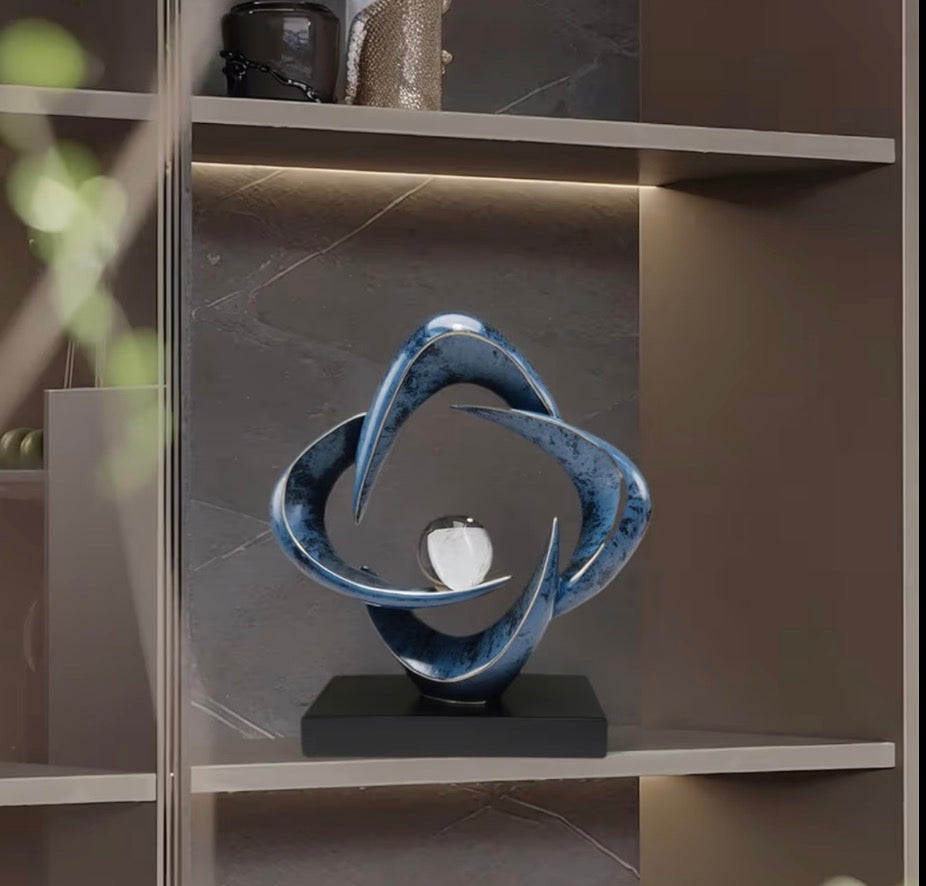 Abstract Sculpture Art Home Decor Accents Modern Decorative Objects for Living Room Shelf Coffee Table TV Stand Cabinet Office Decor Accents