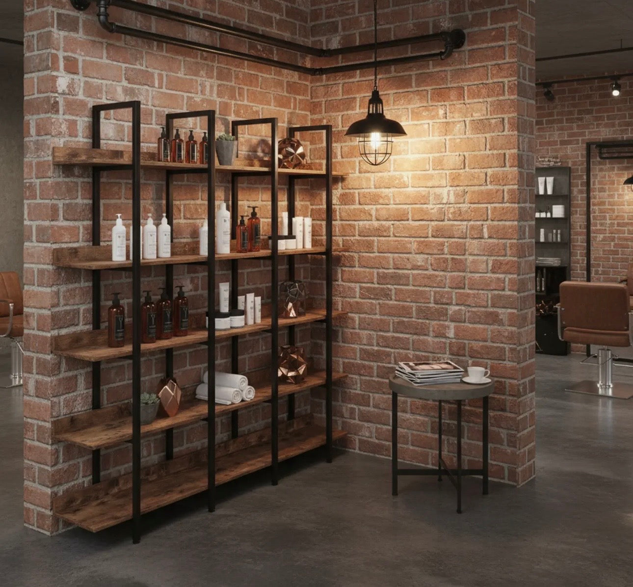 Spa Salon 5 - Tier
Open Storage Display Rack