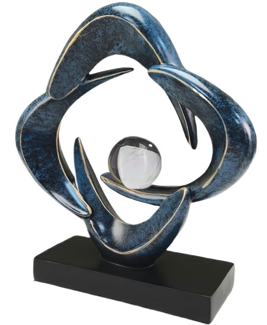 Abstract Sculpture Art Home Decor Accents Modern Decorative Objects for Living Room Shelf Coffee Table TV Stand Cabinet Office Decor Accents