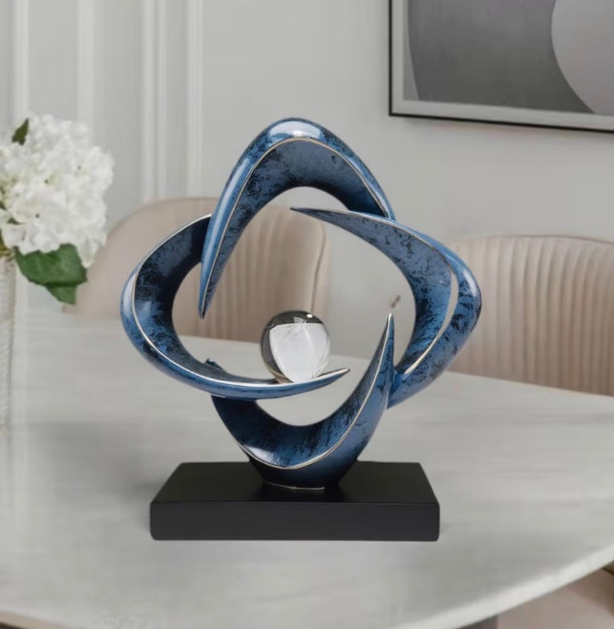 Abstract Sculpture Art Home Decor Accents Modern Decorative Objects for Living Room Shelf Coffee Table TV Stand Cabinet Office Decor Accents