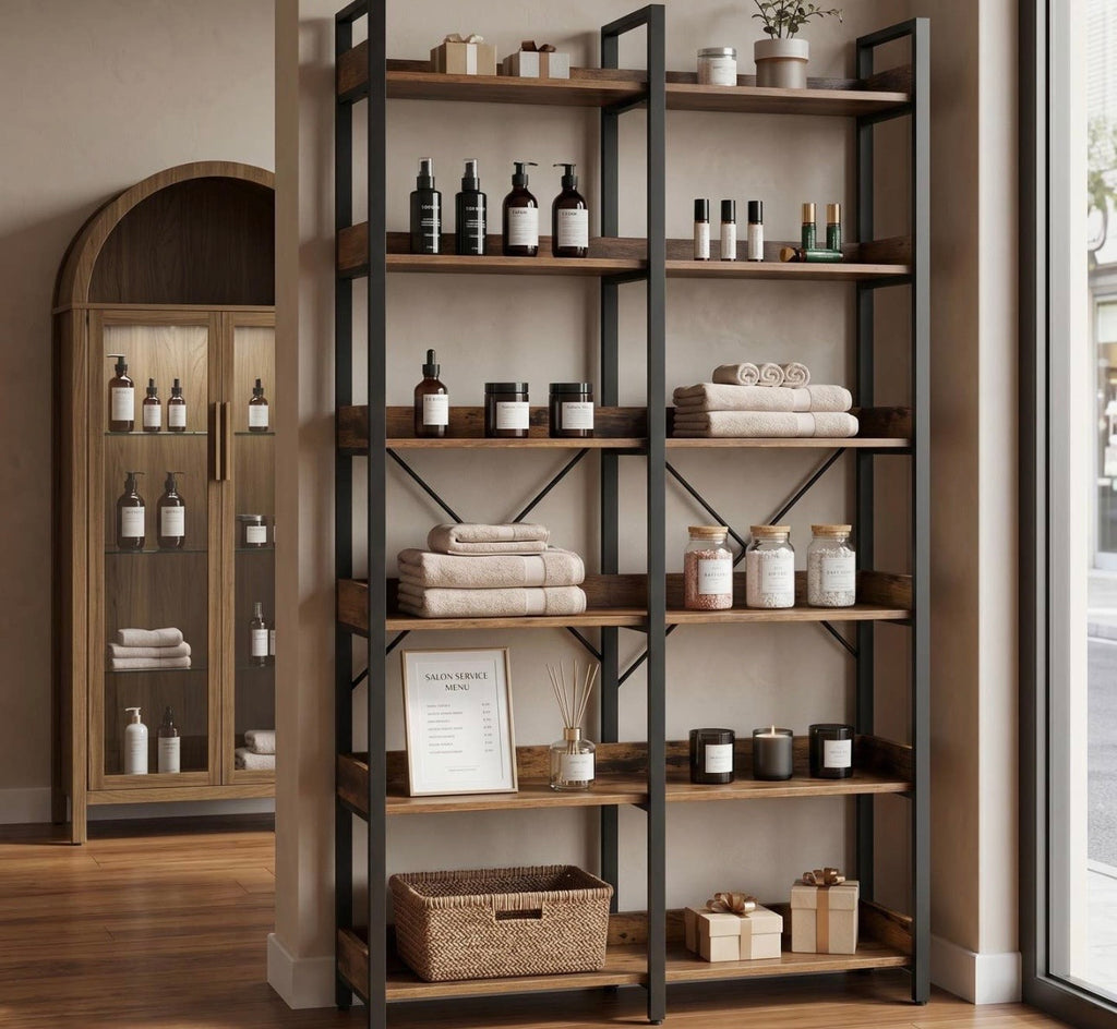 Spa Salon 5 - Tier
Open Storage Display Rack